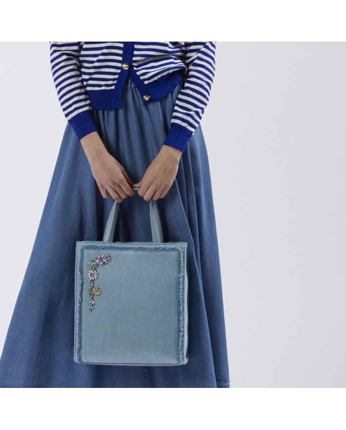 CafèNoir Tote Azzurro - Glamour Calzature