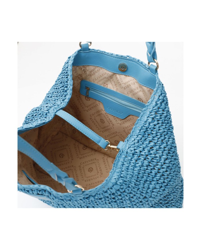 CafèNoir Tote Azzurro - Glamour Calzature