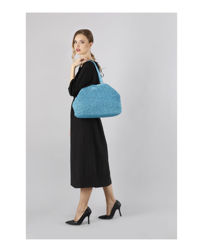 CafèNoir Tote Azzurro - Glamour Calzature