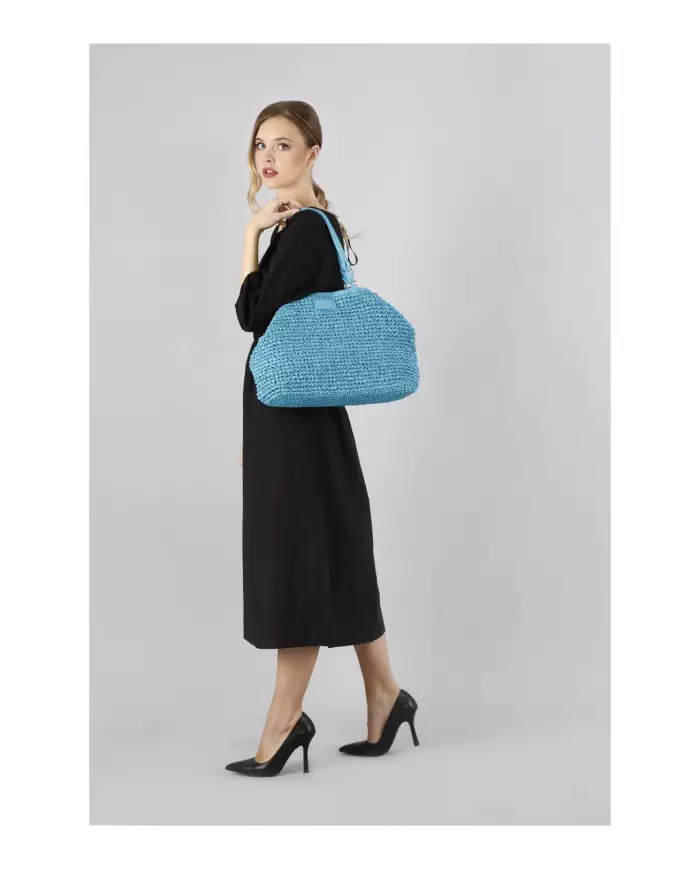 CafèNoir Tote Azzurro - Glamour Calzature