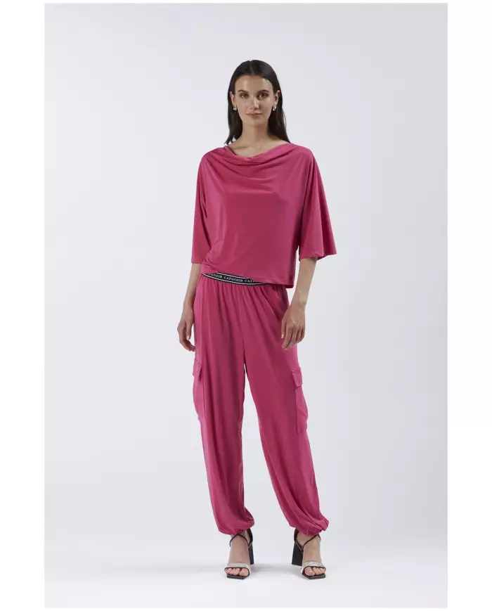 CafèNoir Blusa Fucsia - Glamour Calzature