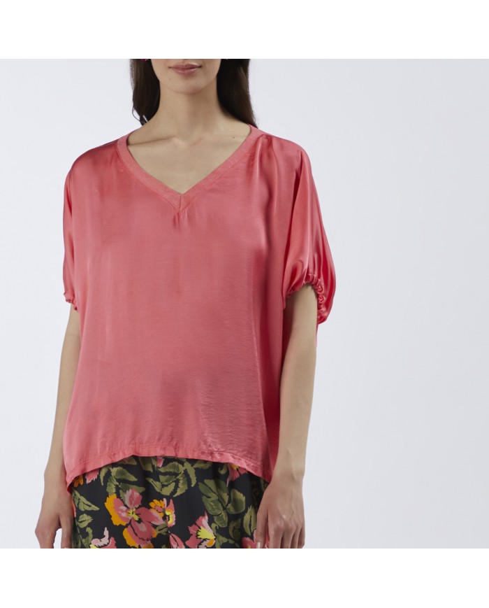 CafèNoir Blusa Corallo - Glamour Calzature CafèNoir Blusa Corallo - Glamour Calzature