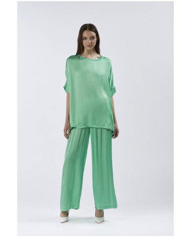 CafèNoir Blusa Verde - Glamour Calzature CafèNoir Blusa Verde - Glamour Calzature