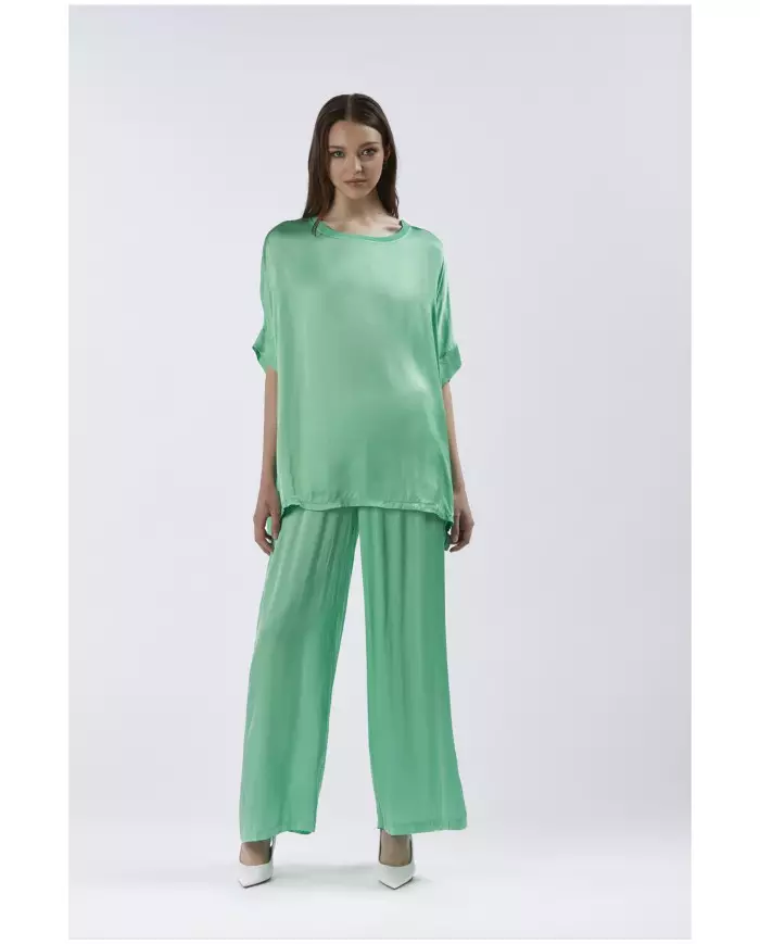 CafèNoir Blusa Verde - Glamour Calzature