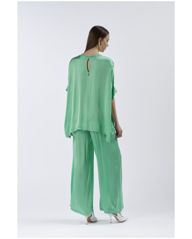 CafèNoir Blusa Verde - Glamour Calzature CafèNoir Blusa Verde - Glamour Calzature