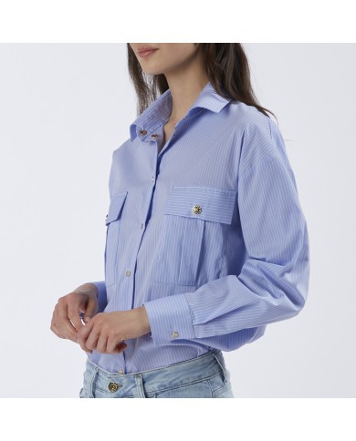 CafèNoir Camicia Viola - Glamour Calzature CafèNoir Camicia Viola - Glamour Calzature