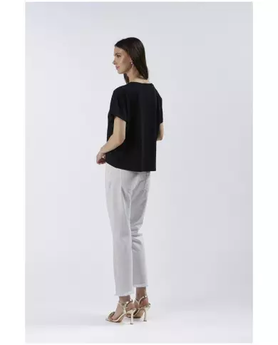 CafèNoir T-shirt Nero - Glamour Calzature