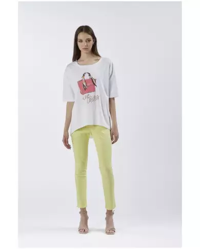 CafèNoir T-shirt Bianco - Glamour Calzature