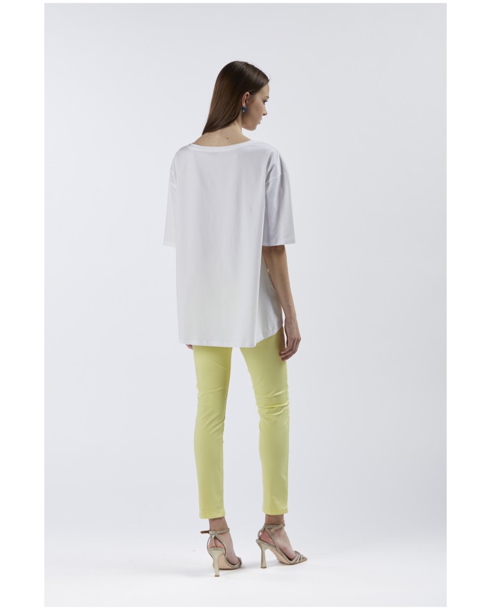 CafèNoir T-shirt Bianco - Glamour Calzature