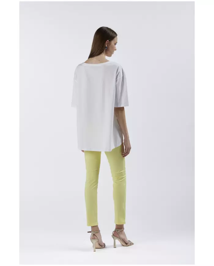 CafèNoir T-shirt Bianco - Glamour Calzature