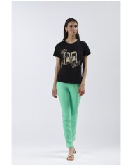 CafèNoir T-shirt Nero - Glamour Calzature CafèNoir T-shirt Nero - Glamour Calzature