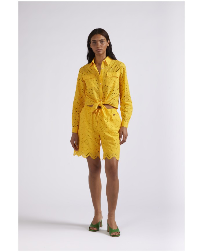 CafèNoir Camicia Giallo - Glamour Calzature CafèNoir Camicia Giallo - Glamour Calzature