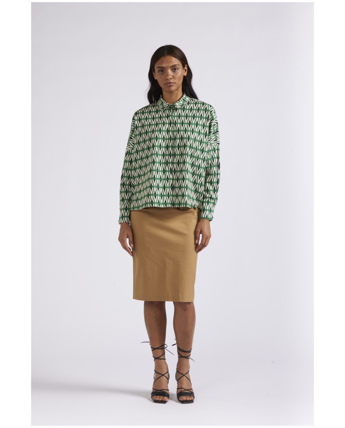 CafèNoir Camicia Verde - Glamour Calzature