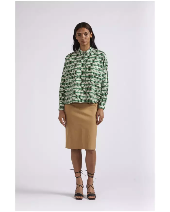 CafèNoir Camicia Verde - Glamour Calzature