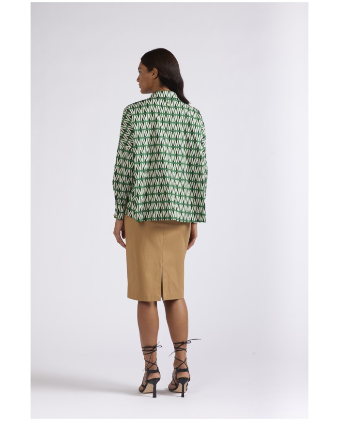 CafèNoir Camicia Verde - Glamour Calzature