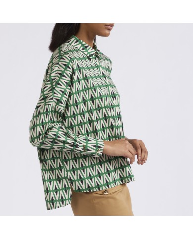 CafèNoir Camicia Verde - Glamour Calzature CafèNoir Camicia Verde - Glamour Calzature