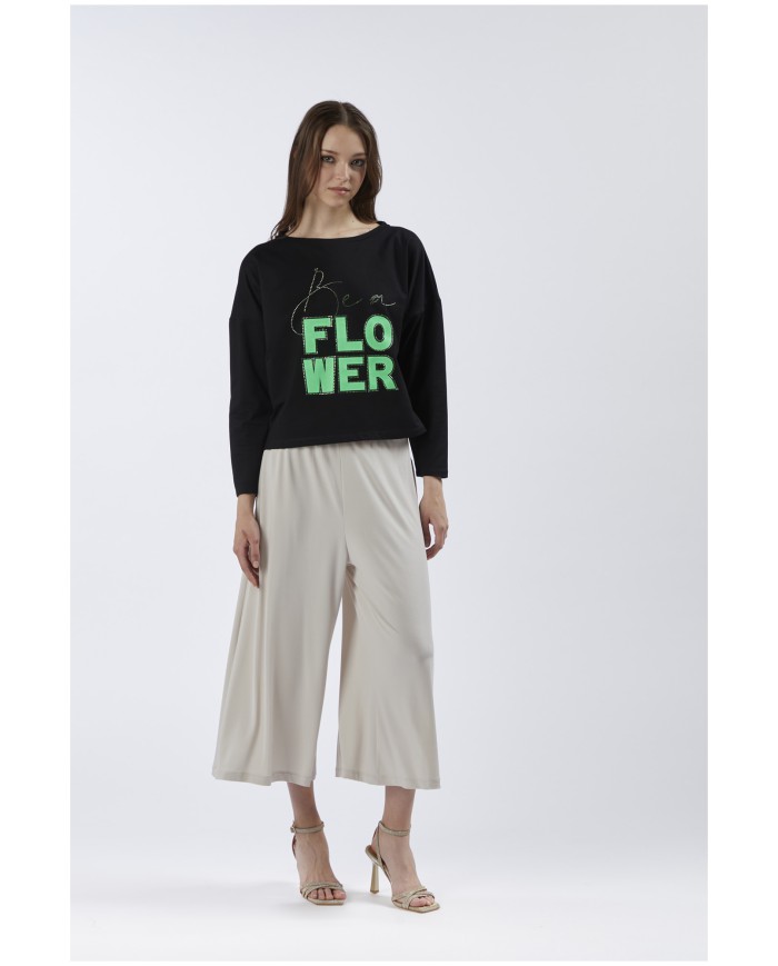 CafèNoir Felpa Nero - Glamour Calzature