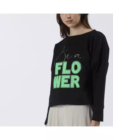 CafèNoir Felpa Nero - Glamour Calzature