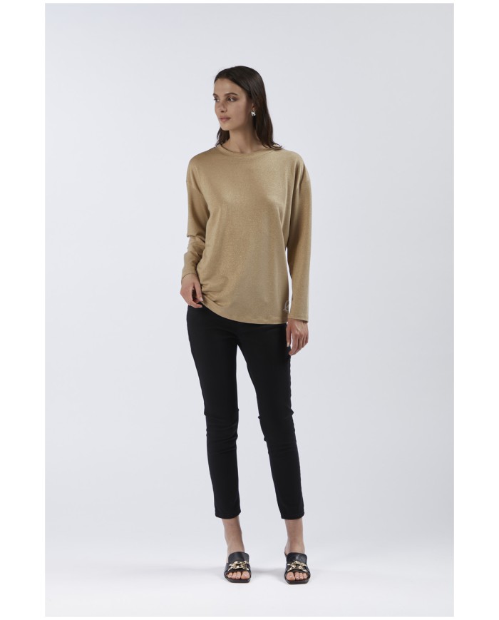 CafèNoir Felpa Oro - Glamour Calzature