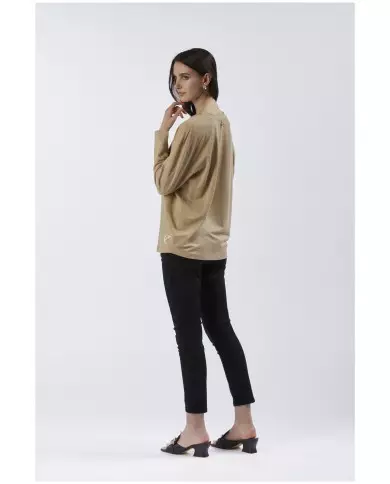 CafèNoir Felpa Oro - Glamour Calzature