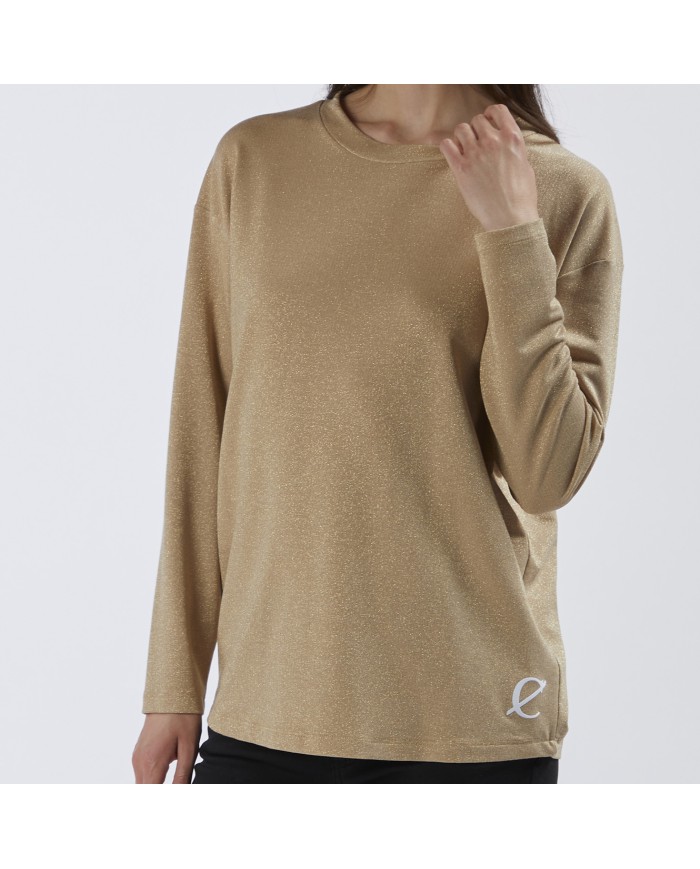 CafèNoir Felpa Oro - Glamour Calzature