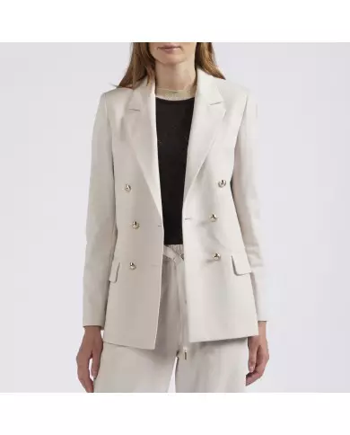 CafèNoir Giacca Avorio - Glamour Calzature