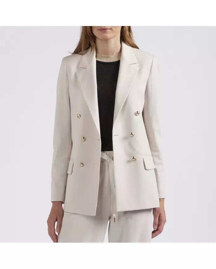 CafèNoir Giacca Avorio - Glamour Calzature