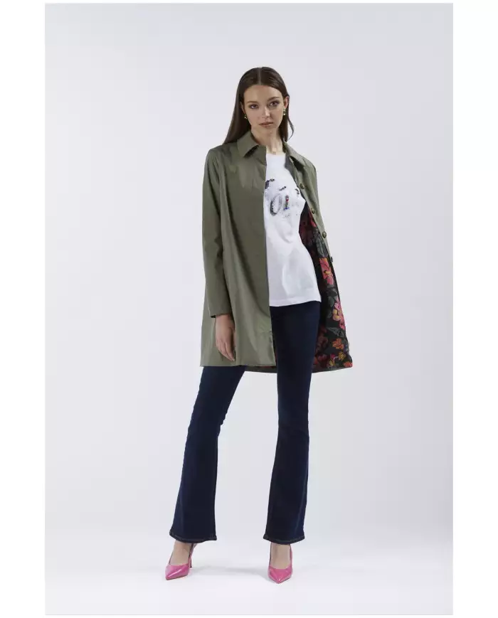 CafèNoir Spolverino Verde - Glamour Calzature