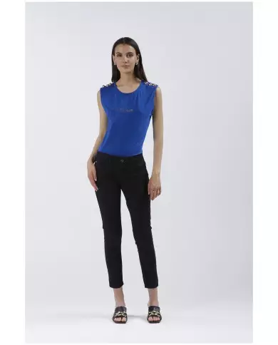 CafèNoir Jeans Nero - Glamour Calzature