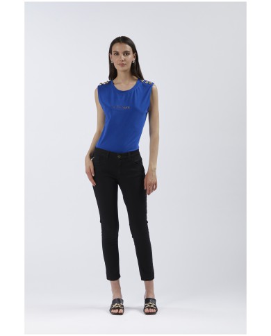 CafèNoir Jeans Nero - Glamour Calzature CafèNoir Jeans Nero - Glamour Calzature