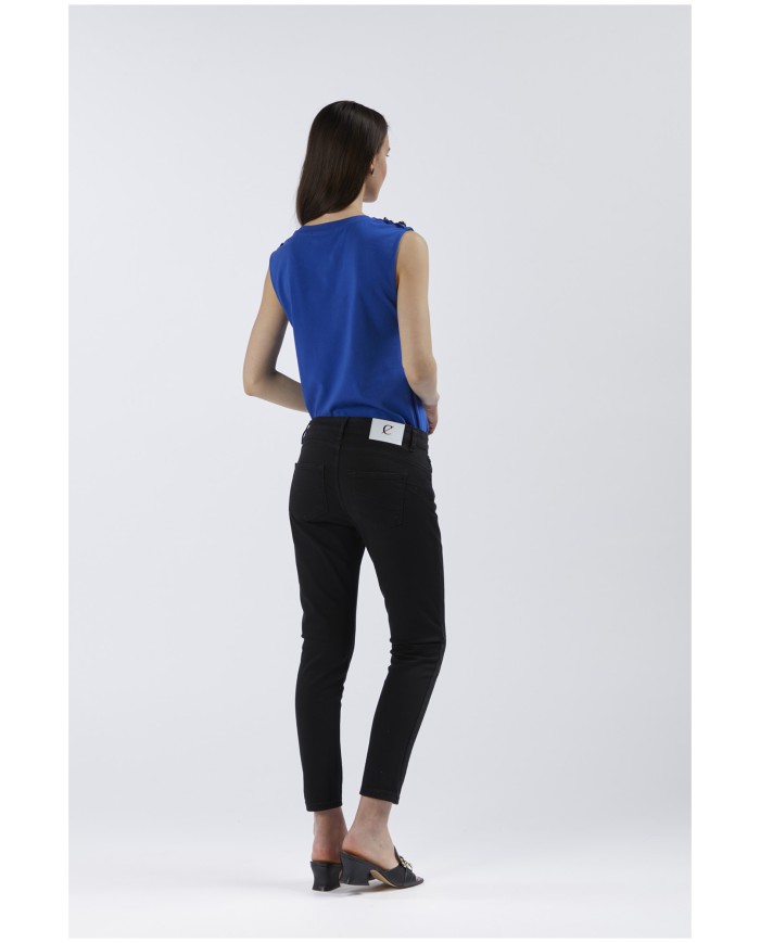 CafèNoir Jeans Nero - Glamour Calzature