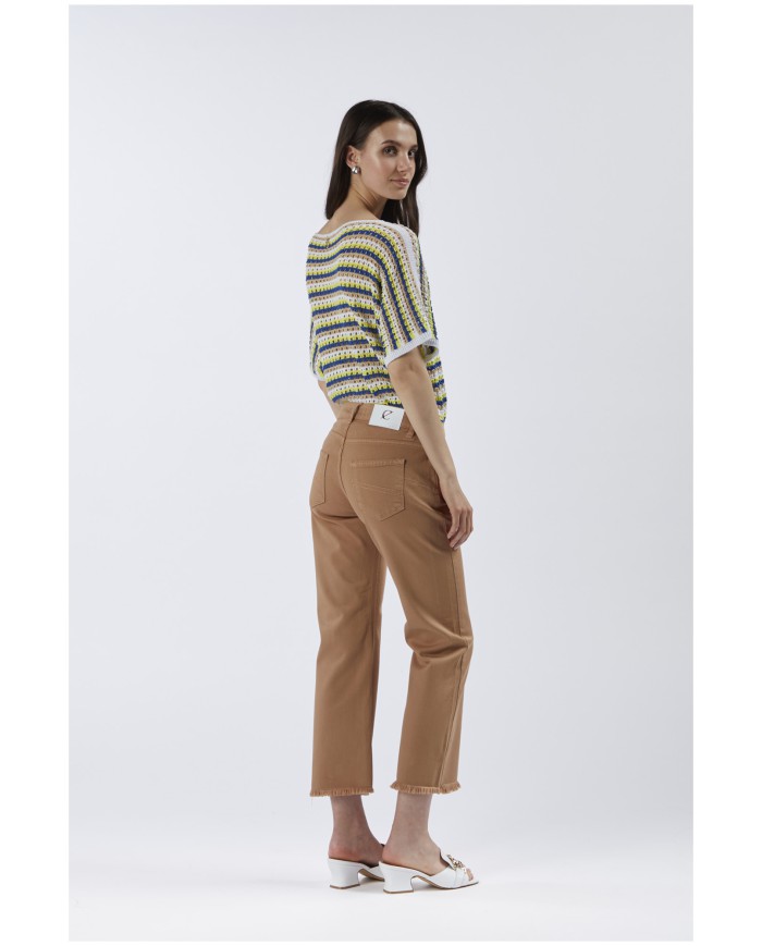 CafèNoir Jeans Cuoio - Glamour Calzature