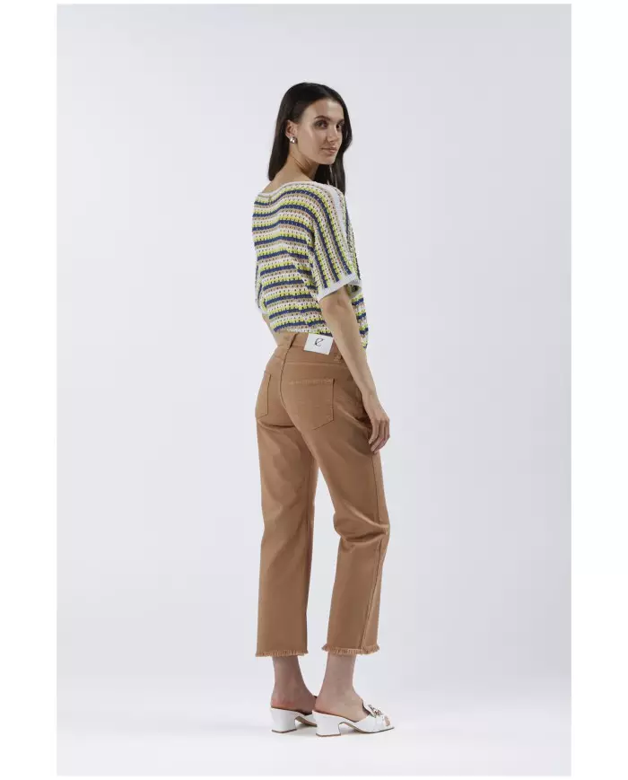 CafèNoir Jeans Cuoio - Glamour Calzature