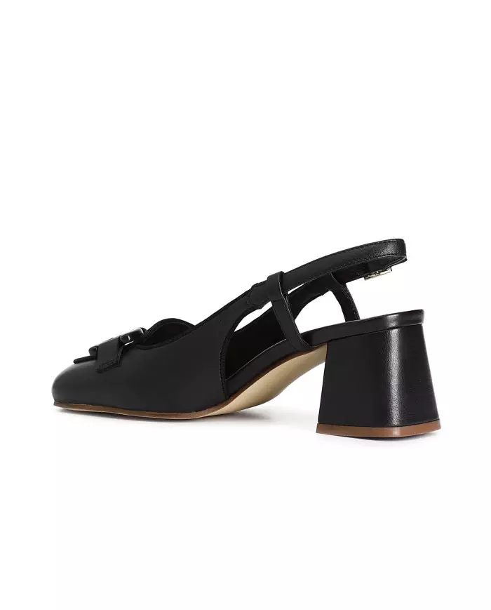 CafèNoir Slingback Nero - Glamour Calzature