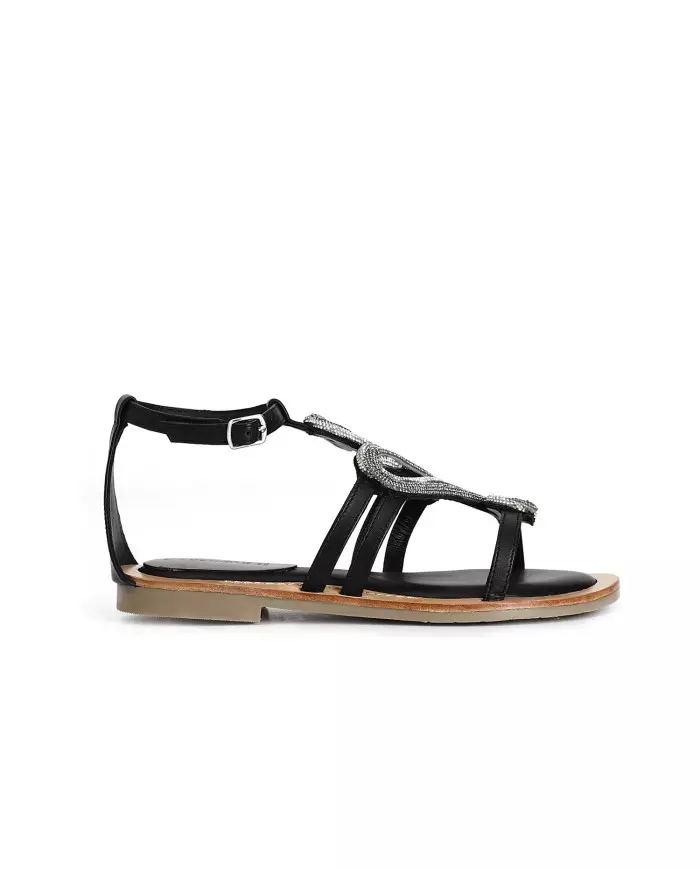 CafèNoir Sandalo Nero - Glamour Calzature