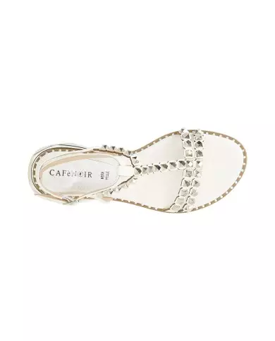 CafèNoir Sandalo Bianco - Glamour Calzature