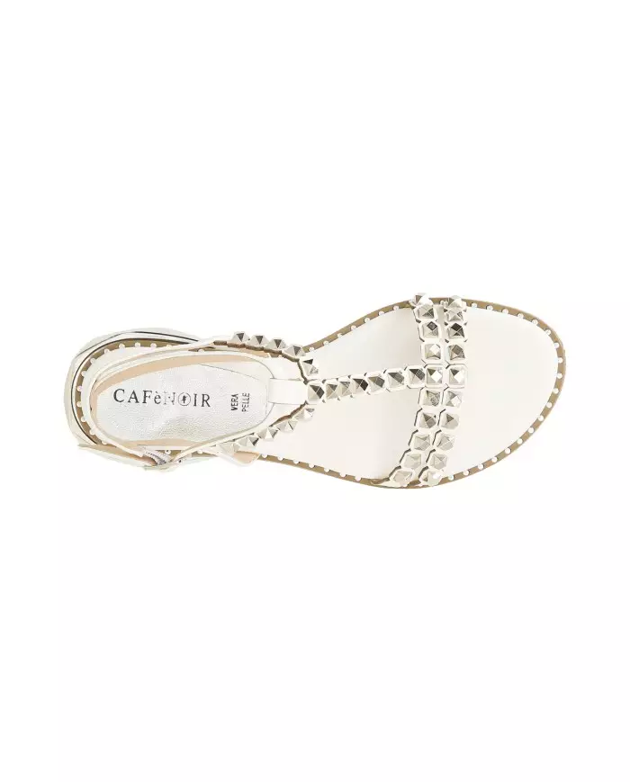 CafèNoir Sandalo Bianco - Glamour Calzature