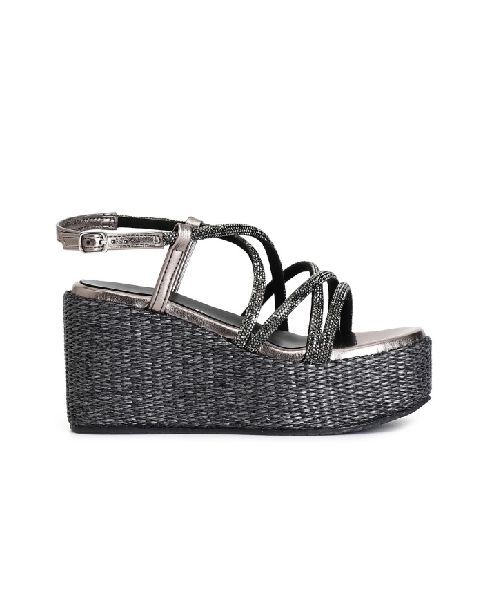 CafèNoir Sandalo Nero - Glamour Calzature