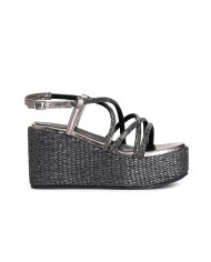 CafèNoir Sandalo Nero - Glamour Calzature CafèNoir Sandalo Nero - Glamour Calzature