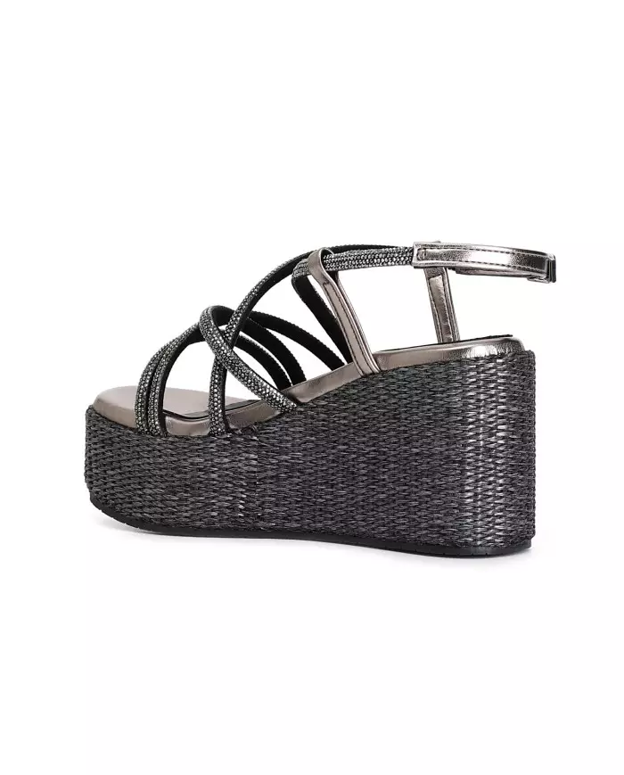 CafèNoir Sandalo Nero - Glamour Calzature