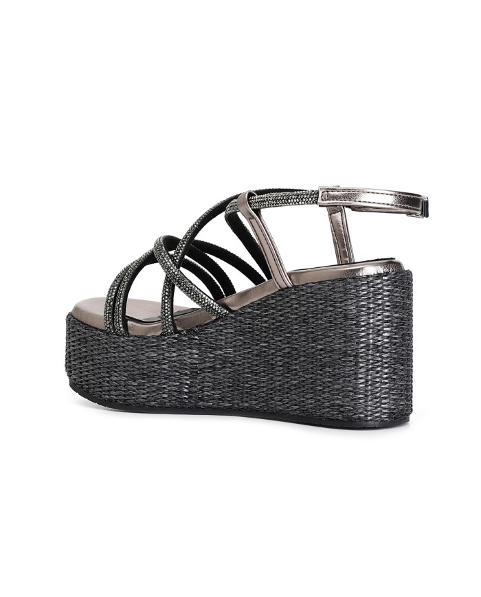 CafèNoir Sandalo Nero - Glamour Calzature