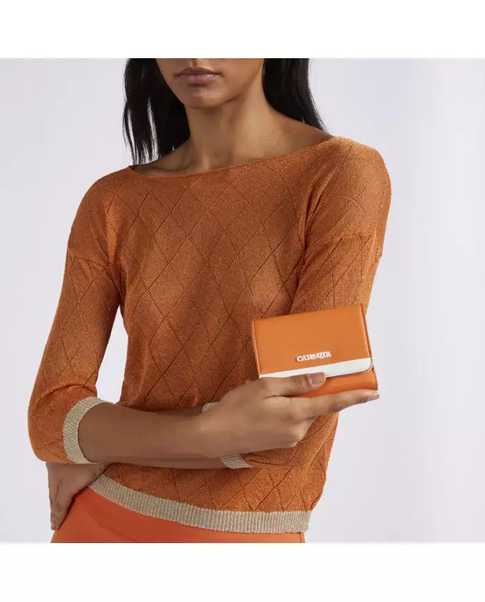 CafèNoir Portafoglio Arancio - Glamour Calzature