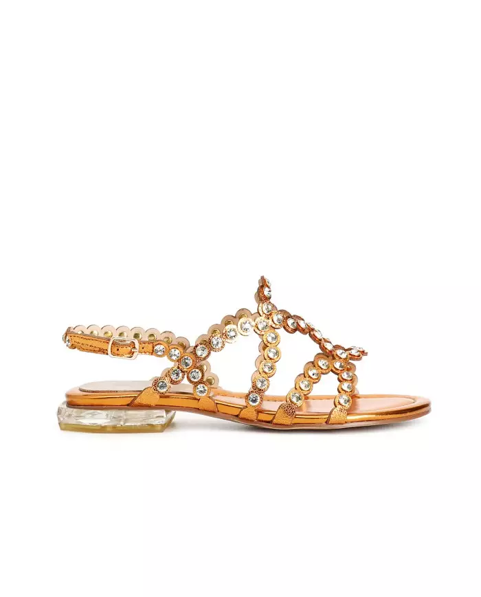 CafèNoir Sandalo Arancio - Glamour Calzature