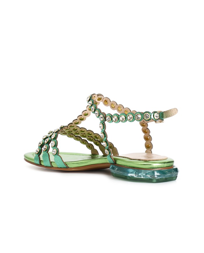 CafèNoir Sandalo Verde - Glamour Calzature