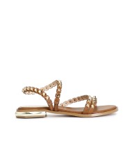 CafèNoir Sandalo Cuoio - Glamour Calzature