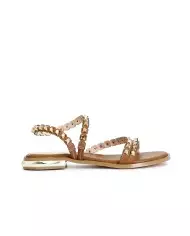 CafèNoir Sandalo Cuoio - Glamour Calzature