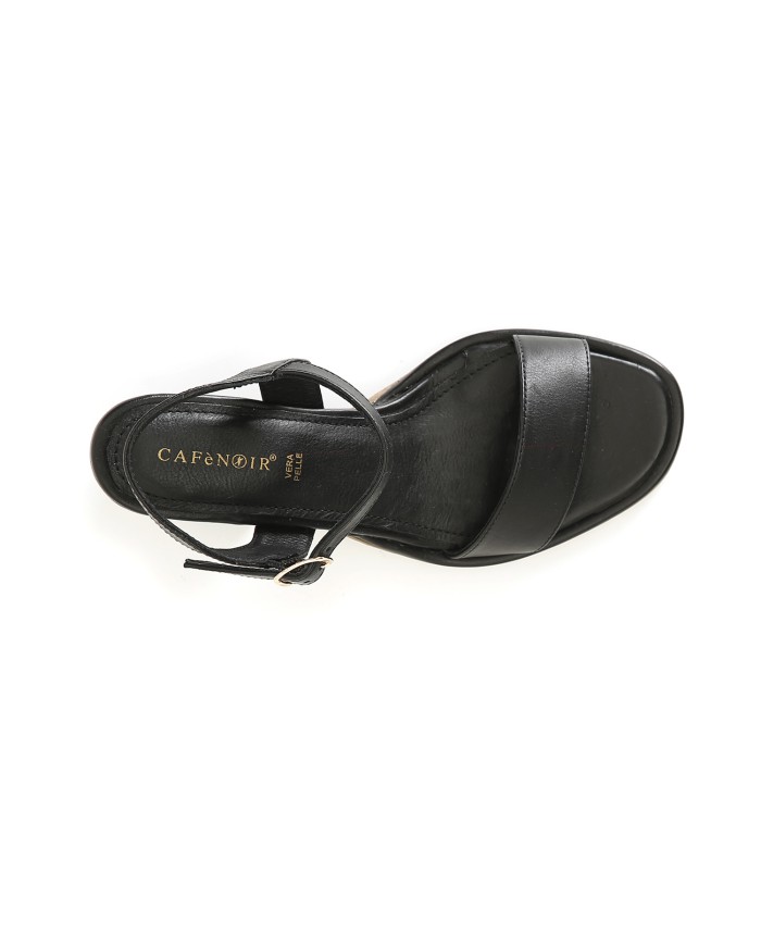 CafèNoir Sandalo Nero - Glamour Calzature
