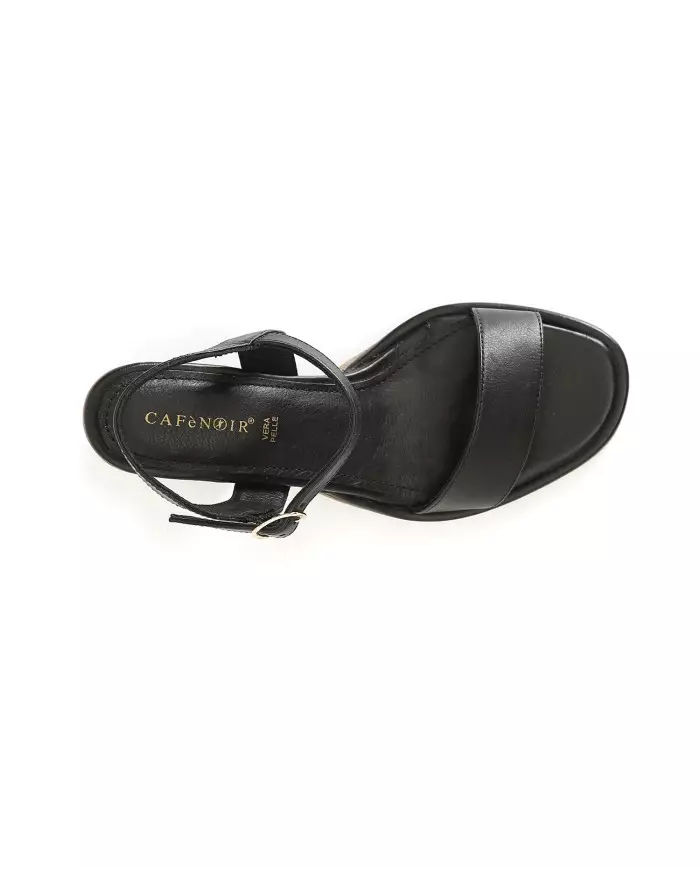 CafèNoir Sandalo Nero - Glamour Calzature