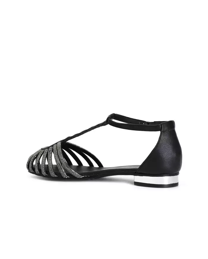 CafèNoir Sandalo Nero - Glamour Calzature