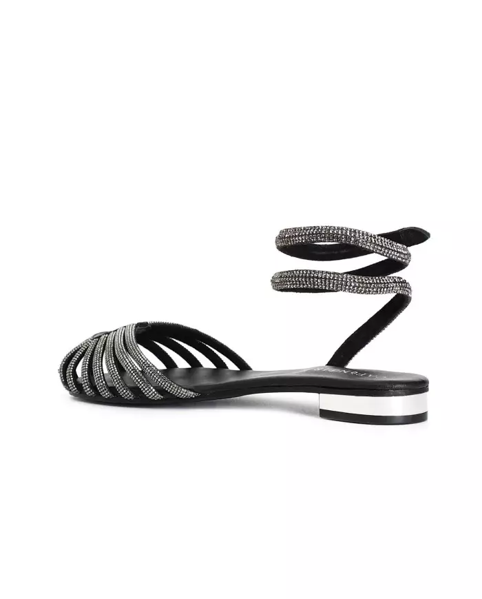 CafèNoir Sandalo Nero - Glamour Calzature